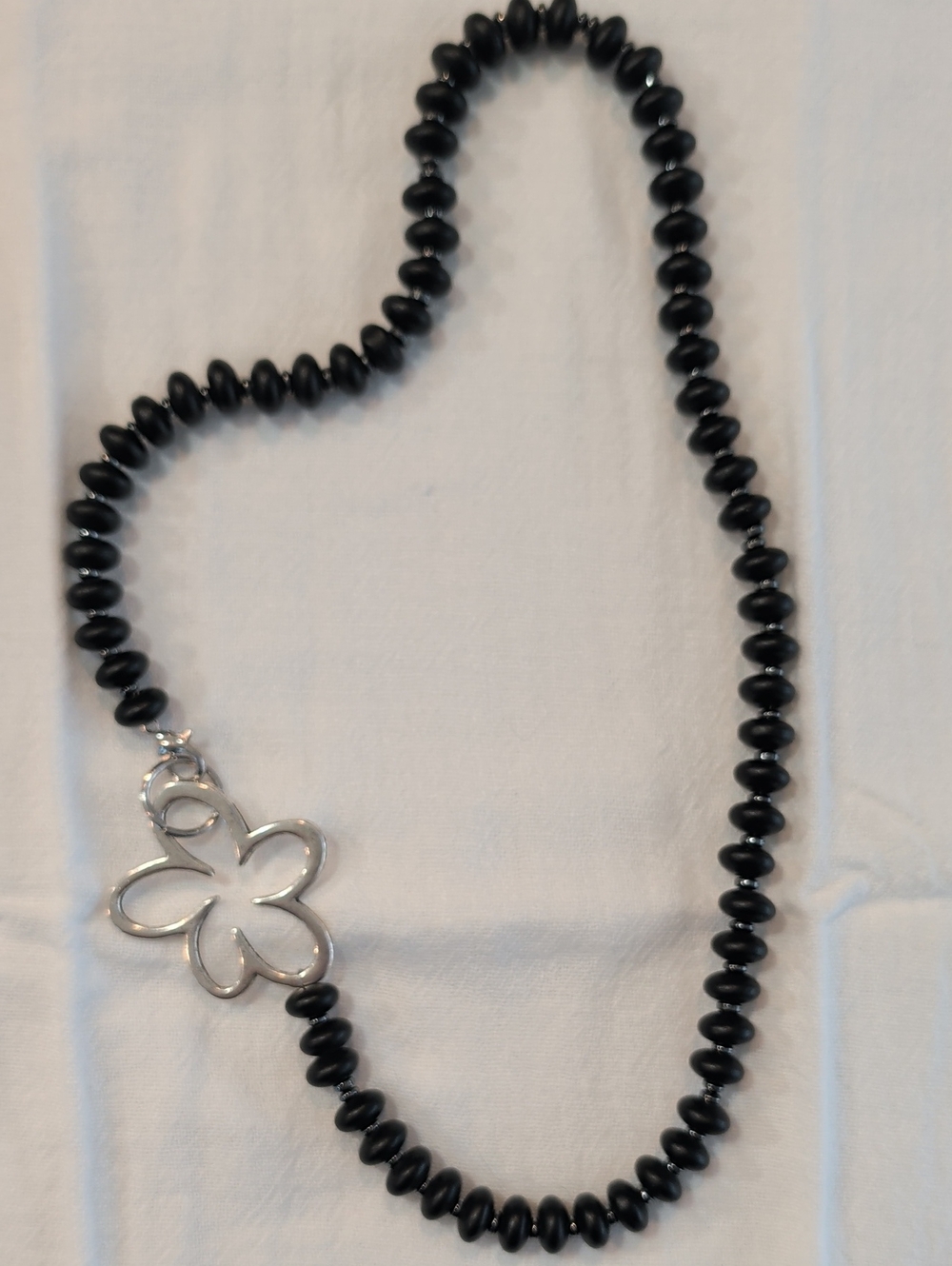 Matte Black Onyx Necklace